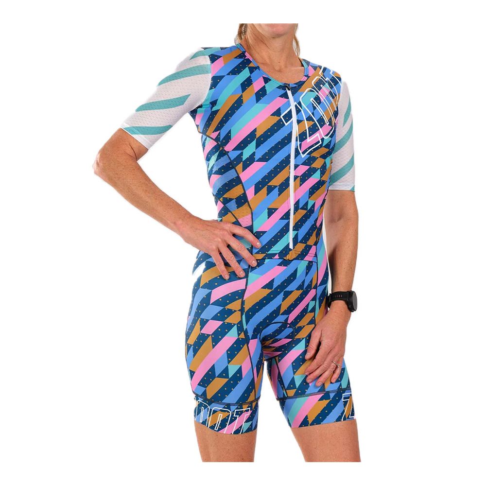 Zoot LTD TRI AERO FZ - Combinaison trifonction shorty Femme unbreakable