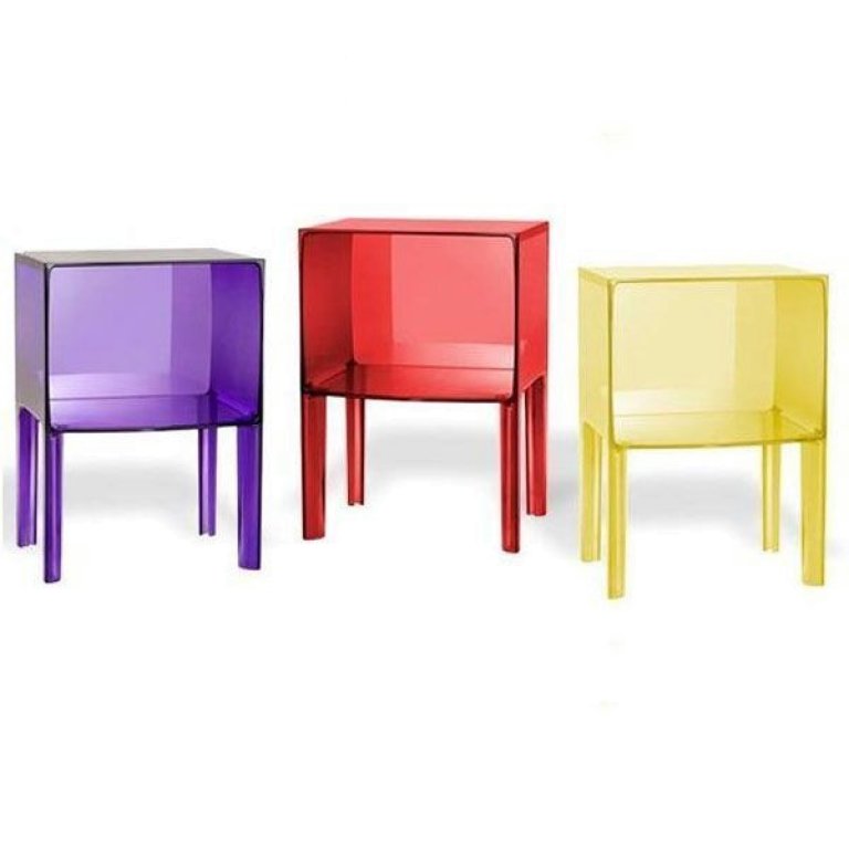 Kartell Small Ghost Buster nachtkast kristal