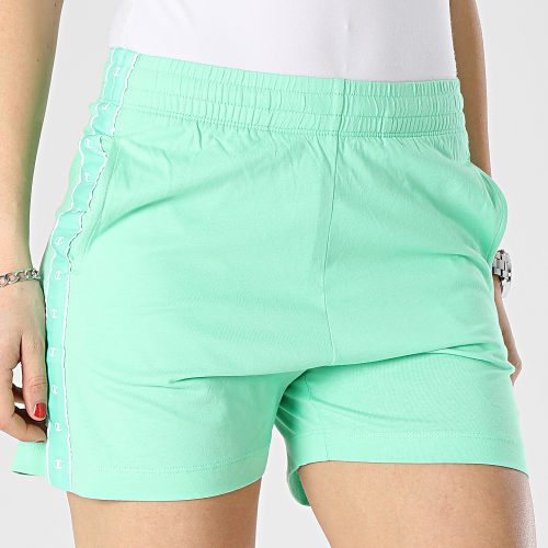 Short Jogging A Bandes Femme 116140 Vert