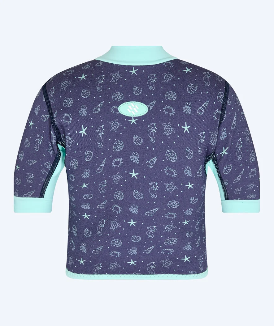 Watery neopren trøje - Baia Top - Atlantic Turquoise