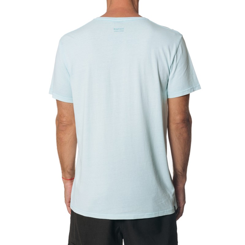 T-Shirt Rip Curl Emblem Blue - The Corner Shop
