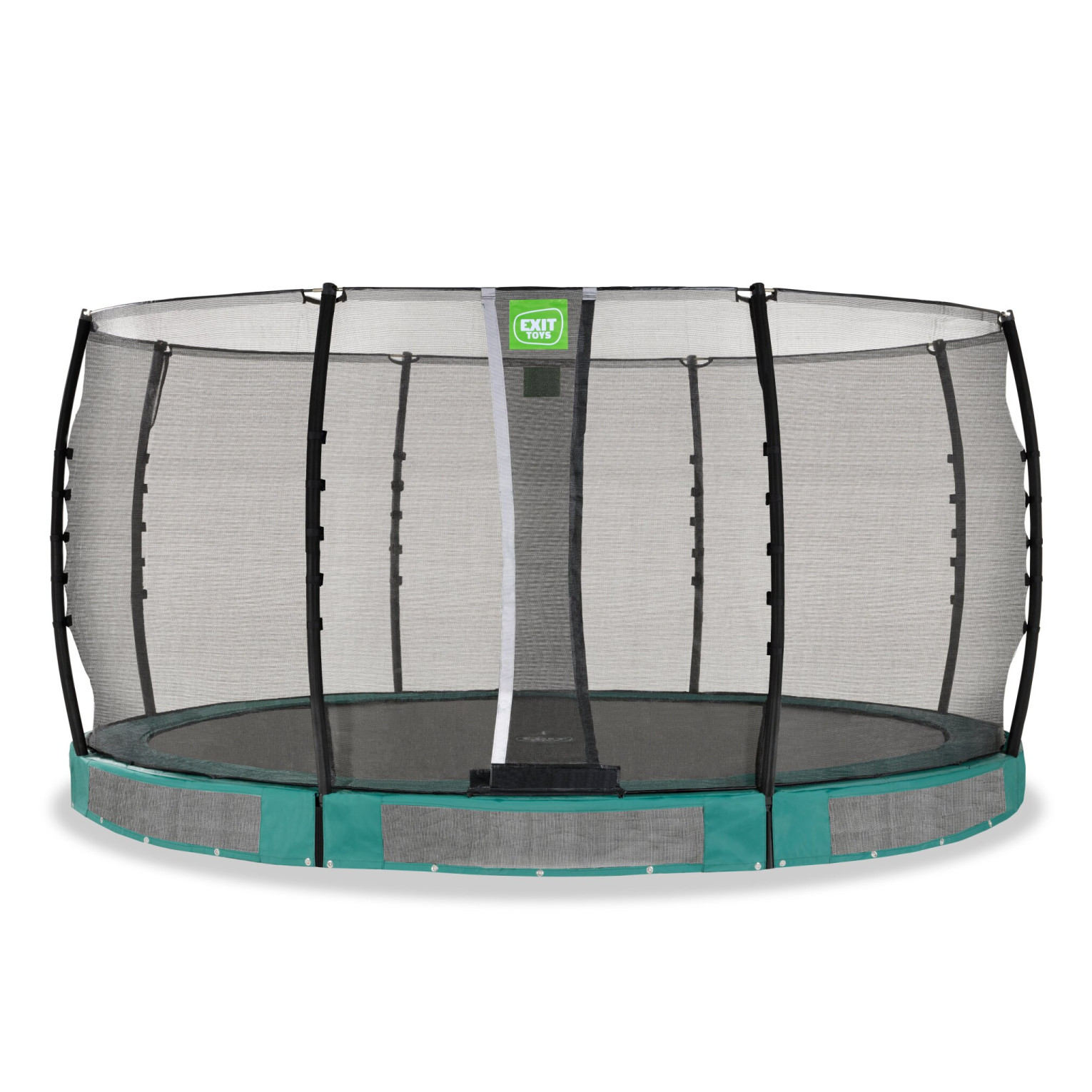 EXIT Allure Classic inground trampoline ø427cm - groen
