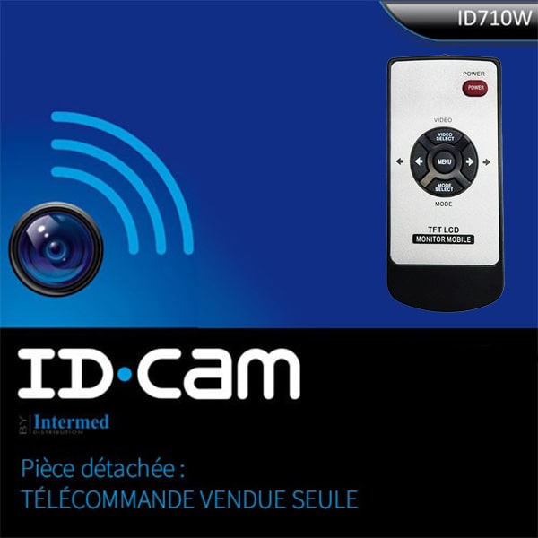 Télécommande pour caméra IDCAM HD