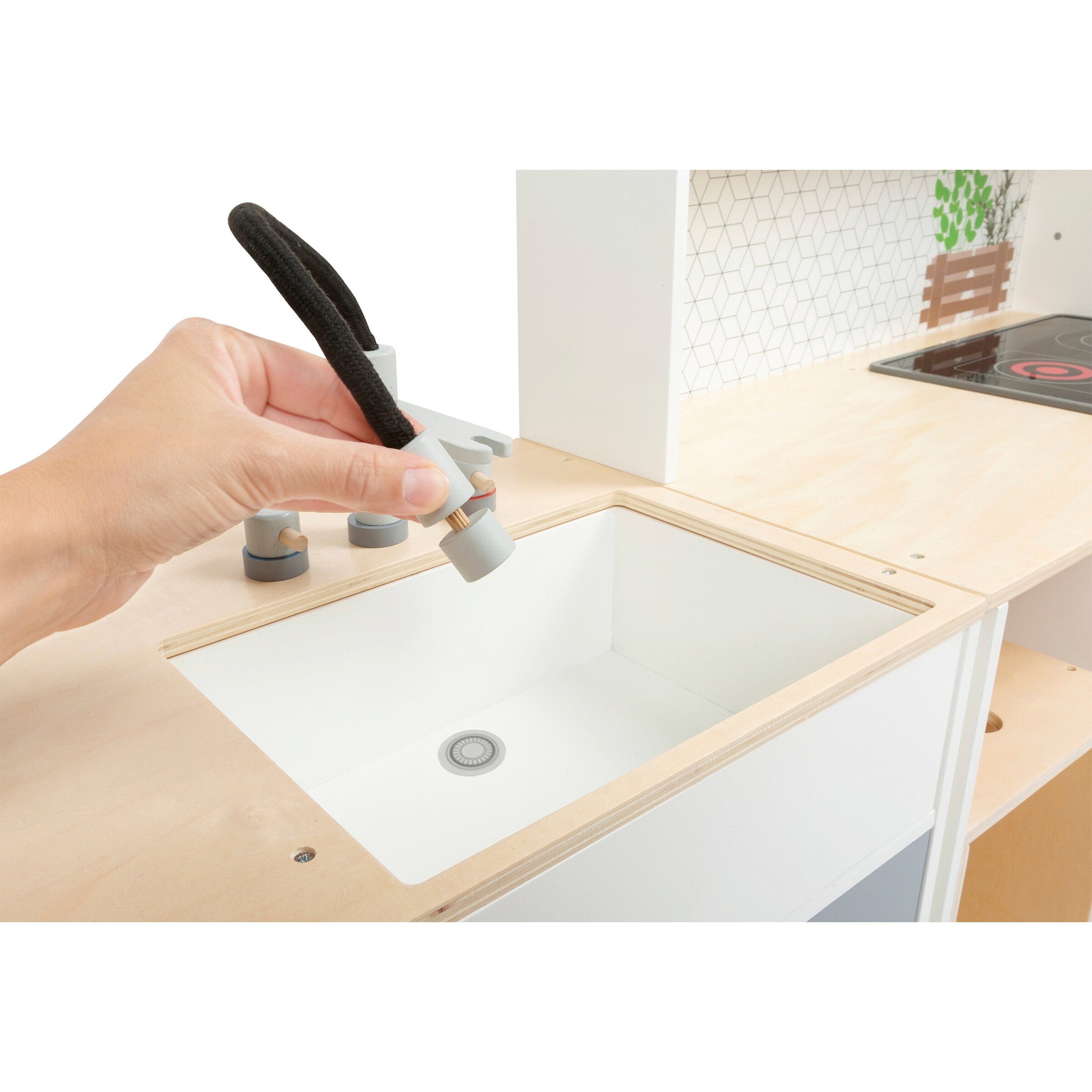 small foot Kinderküche mit Waschmaschine modular XL