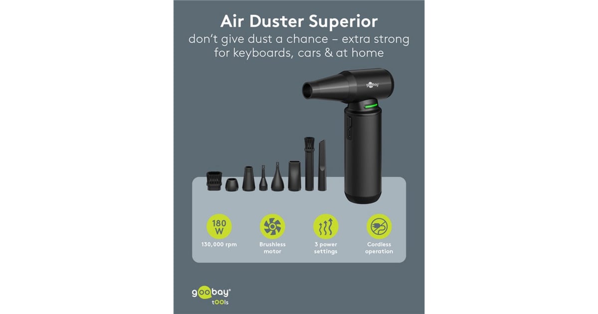 goobayAir Duster Superior blazer  (Zwart)