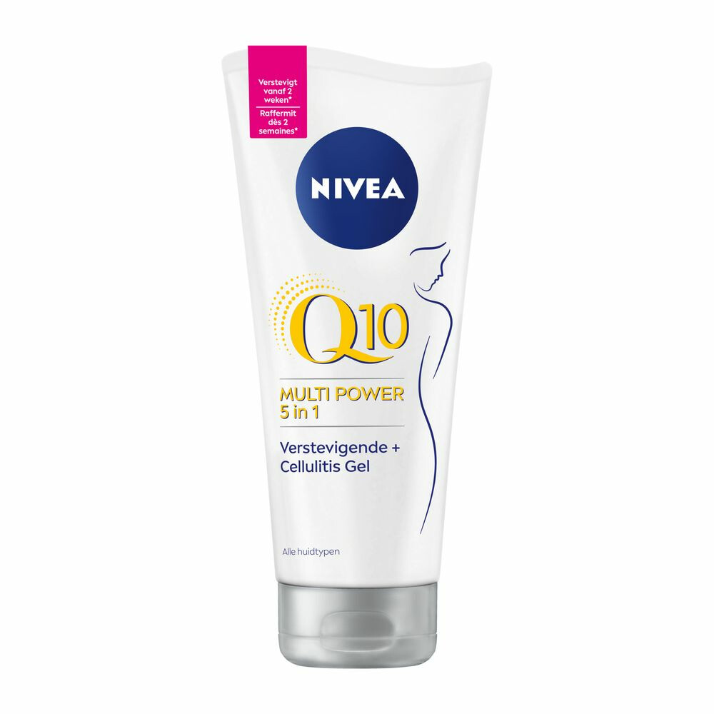 6x Nivea Bodygel Verstevigend Q10 + Cellulitis200 ml