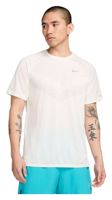 Maillot manches courtes Nike Stride Beige Homme