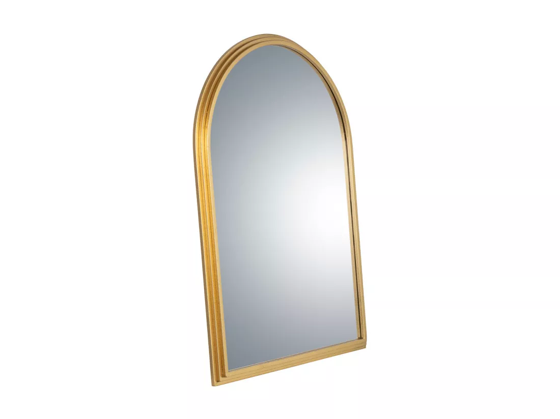 Miroir en métal doré 81x6x57