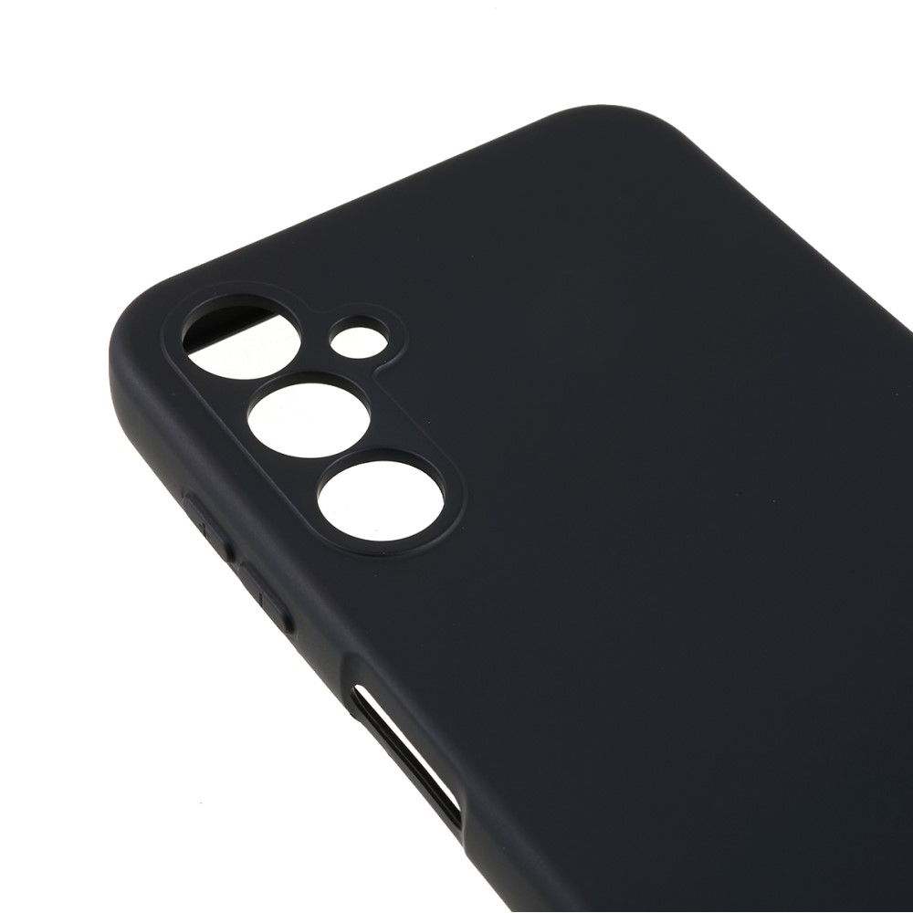 Samsung Galaxy A16 Gummi Case Hülle mit Kameraschutz - Schwarz