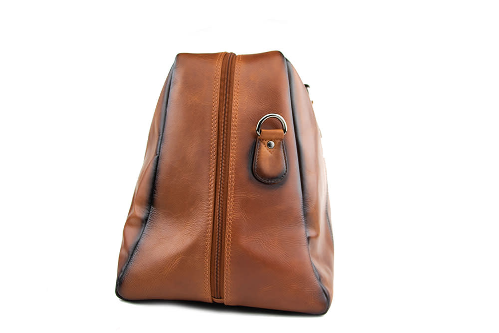 Berkelmans Weekender Cognac Calf