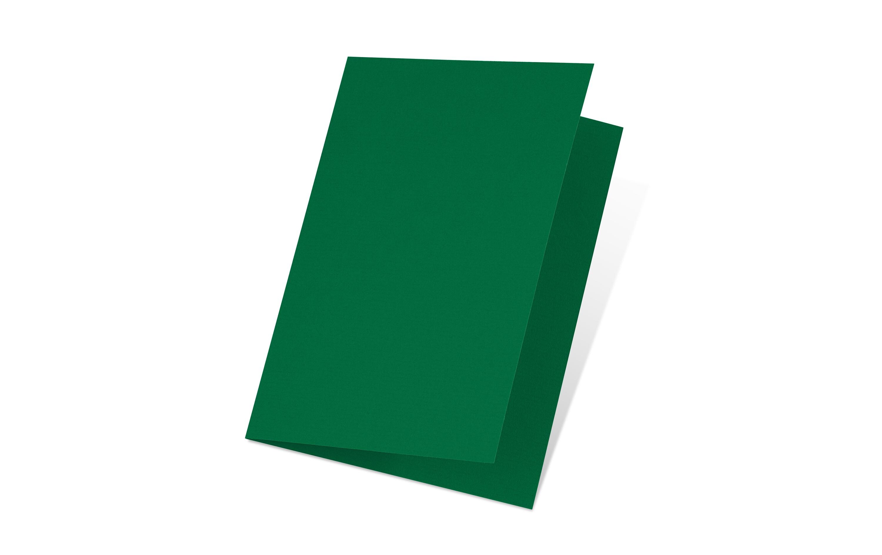 Blankokarte 1001, A5, 5 Blatt, RacinggreenSchreibkarte im Format A5