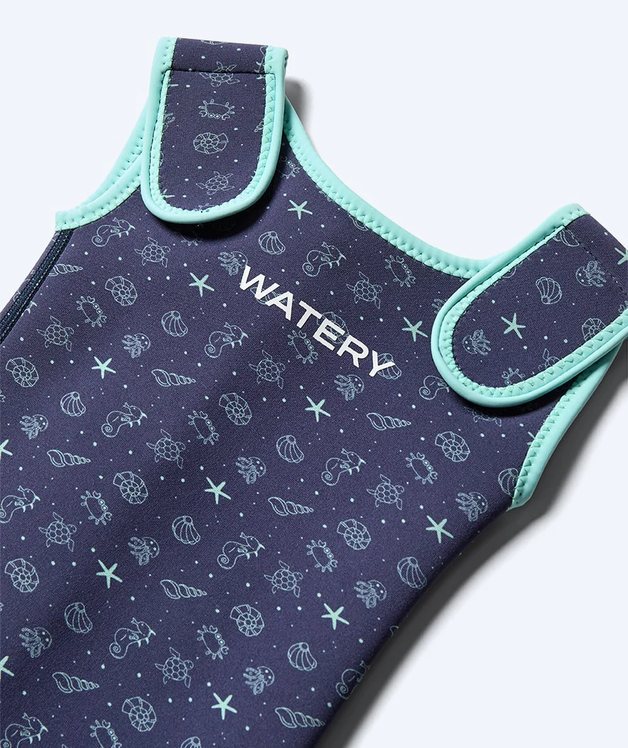 Watery våddragt til børn - Baia Shorty - Atlantic Turquoise