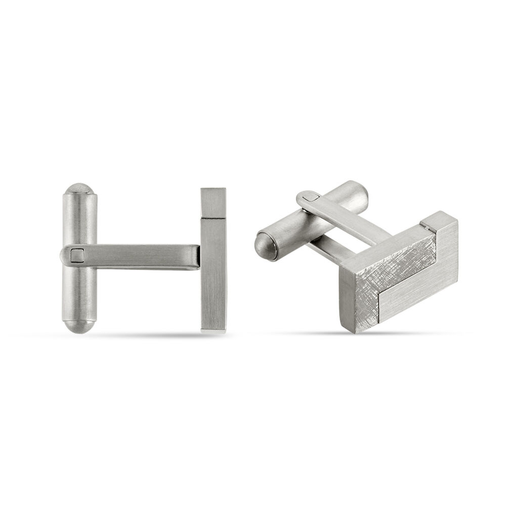 Boutons De Manchette Acier Blanc Julchen
