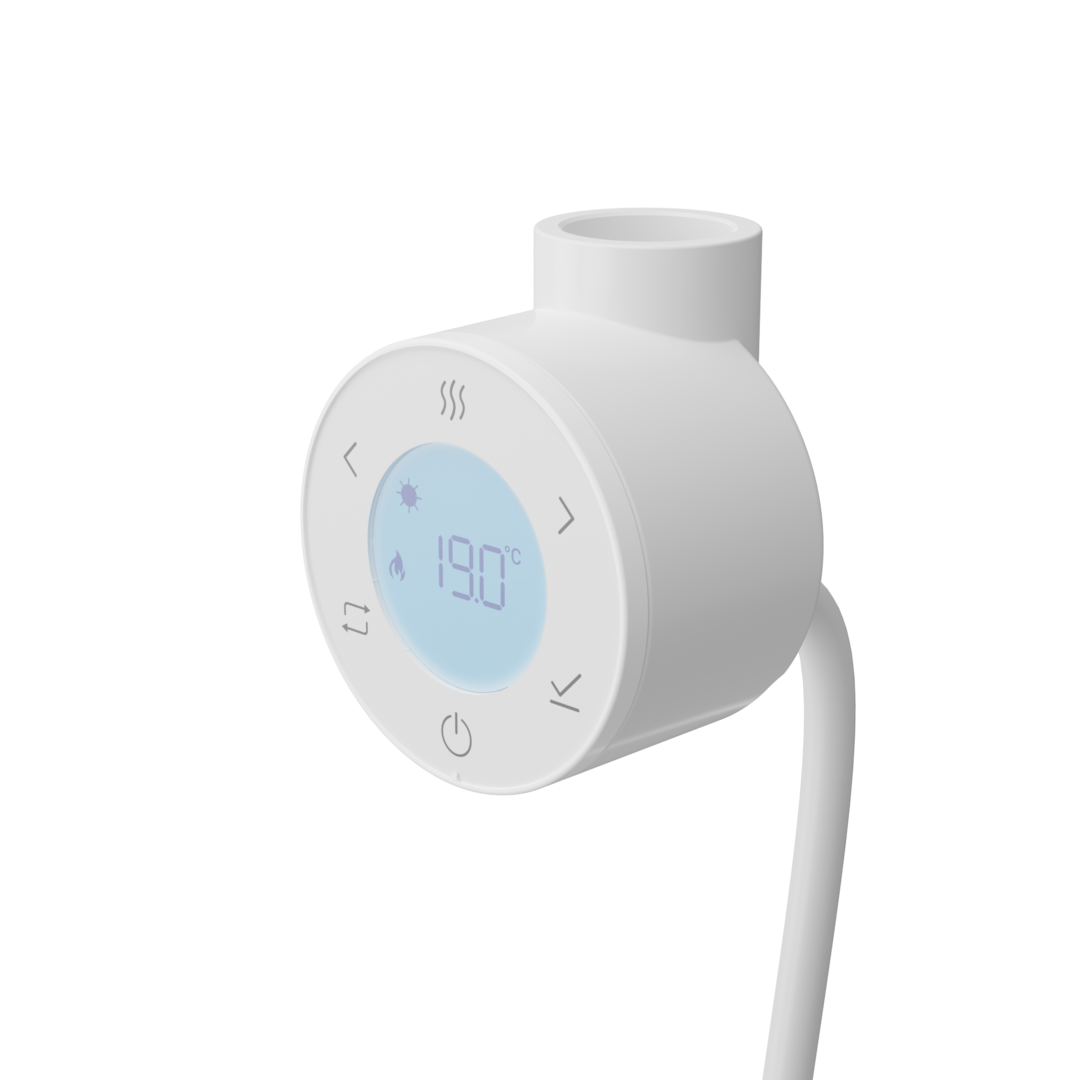 Plieger Nexus Cerchio thermostaat wit