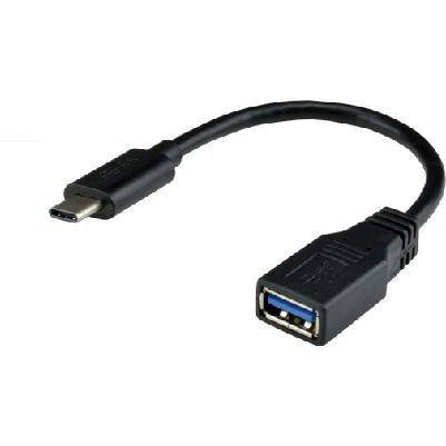 MCL USB31-CM/AFCE câble USB USB 3.2 Gen 1 (3.1 Gen 1) 0,17 m USB C USB A Noir