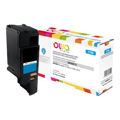 Cartouche laser compatible Epson S050613 - cyan - Owa K15632OW