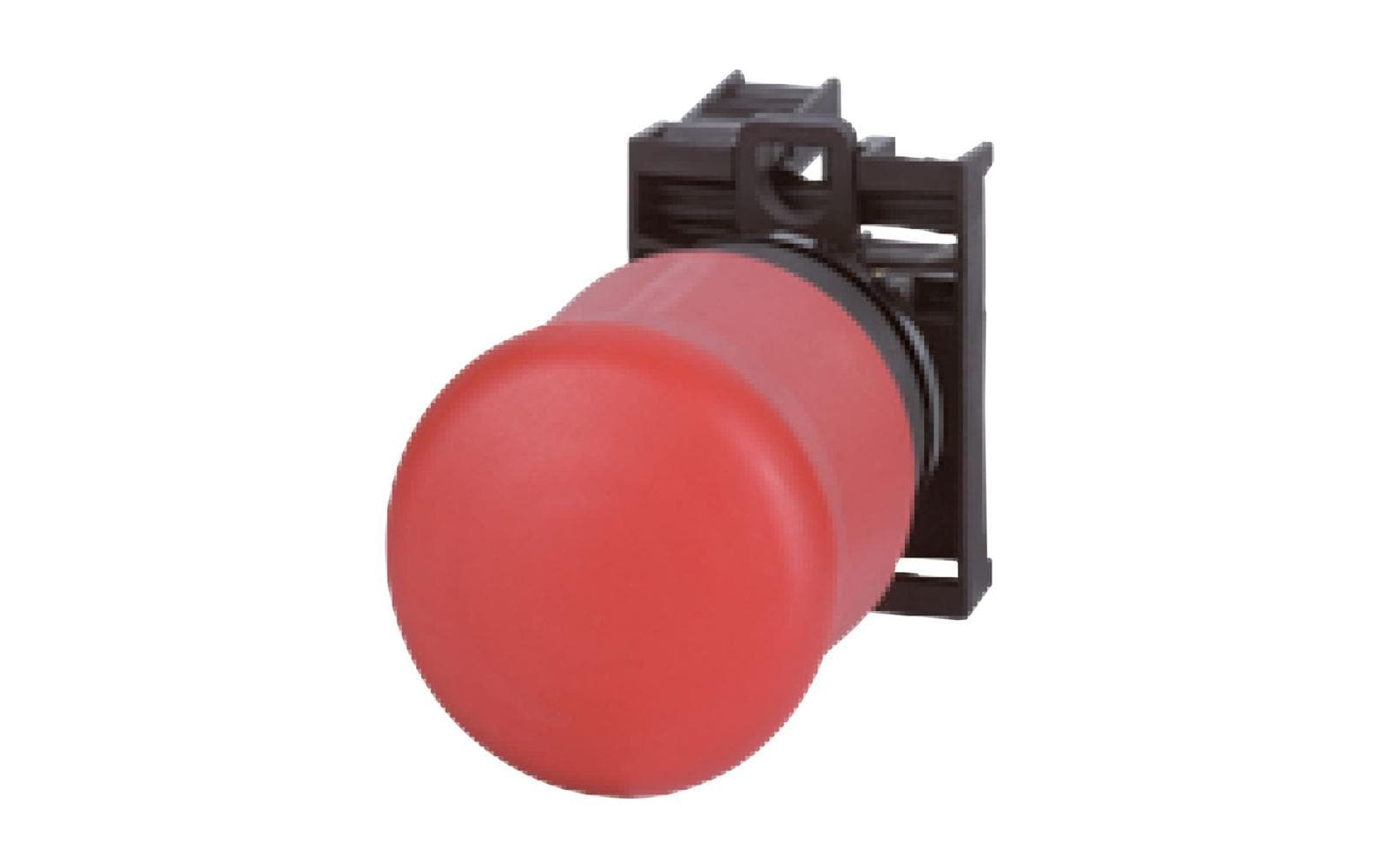 Not-Aus-Taste mit Zugentriegelung, 1Ö, Rot<br>Pilzförmiger Notfallknopf M22
