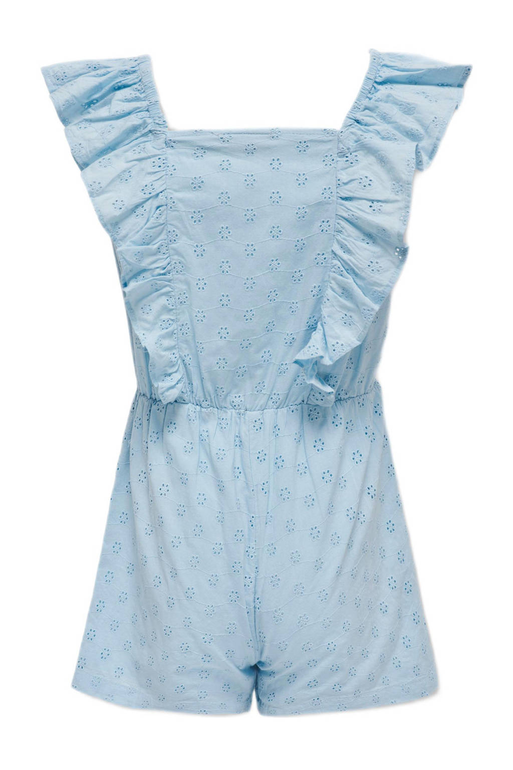ONLY playsuit KOGELLY met all over print lichtblauw