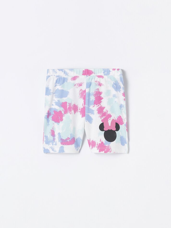 Conjunto de camiseta e shorts da Minnie Mouse ©DS - Turquesa