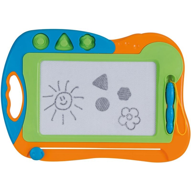 Magnet Zeichentafel mit Stift und 3 Stempel
