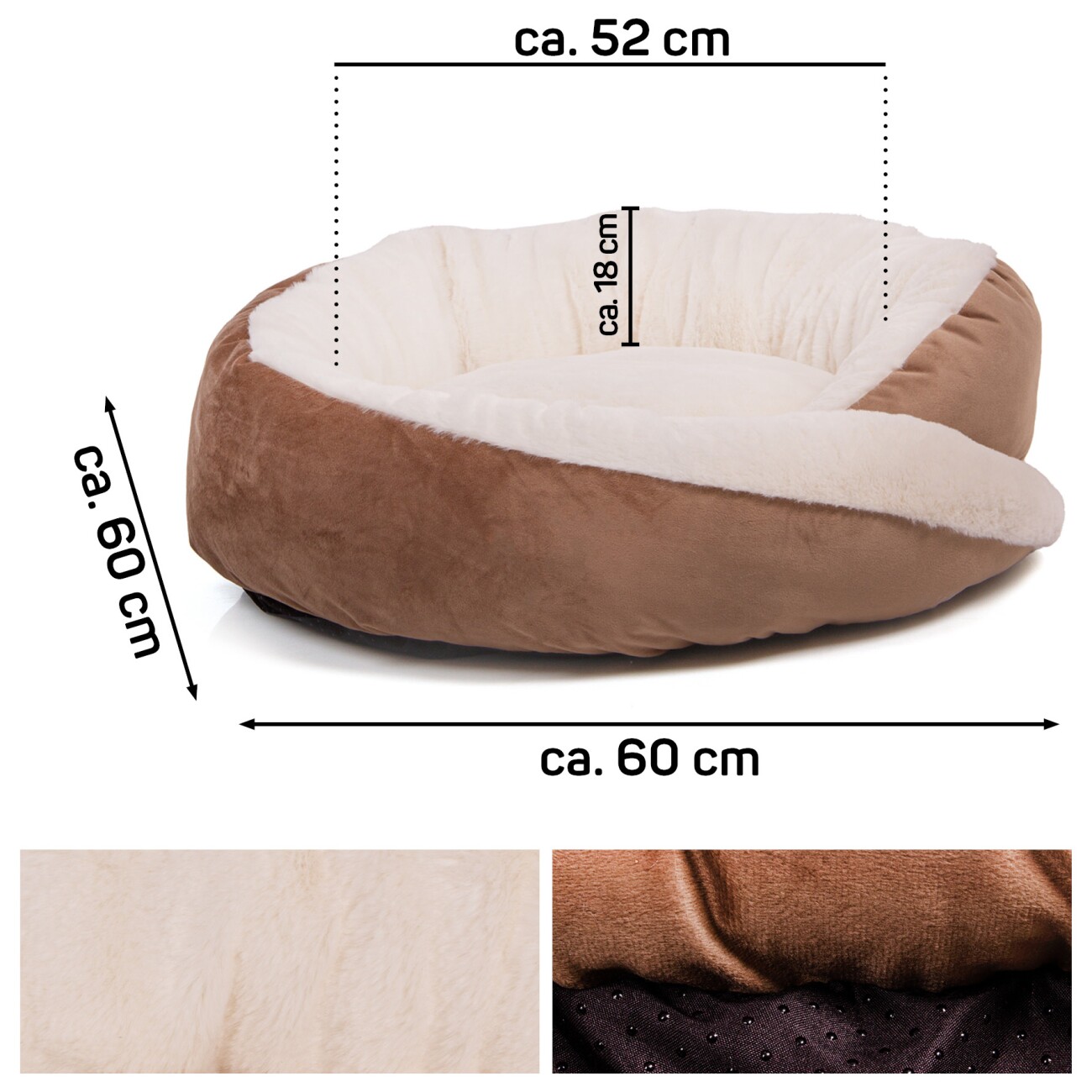 Wallace & Jones Hundebett Grace M