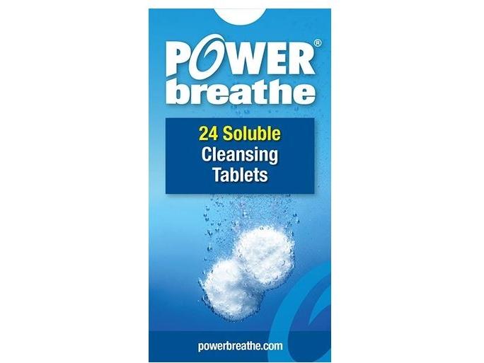 POWERbreathe Reinigunstabletten 24 Stück Reinigunstabletten für Atemtrainer