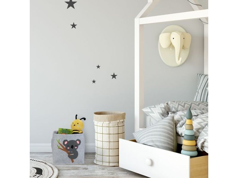 relaxdays Spielzeugkorb Koala Idealer Aufbewahrungskorb für das Kinderzimmer