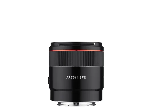 Samyang AF - Telefoto objektiv - 75 mm - f/1.8 FE - Sony E-mount - for Sony Cinema Line; a VLOGCAM; a1; a1 II; a6700; a7 IV; a7C; a7C II; a7CR; a7R V; a9 III
