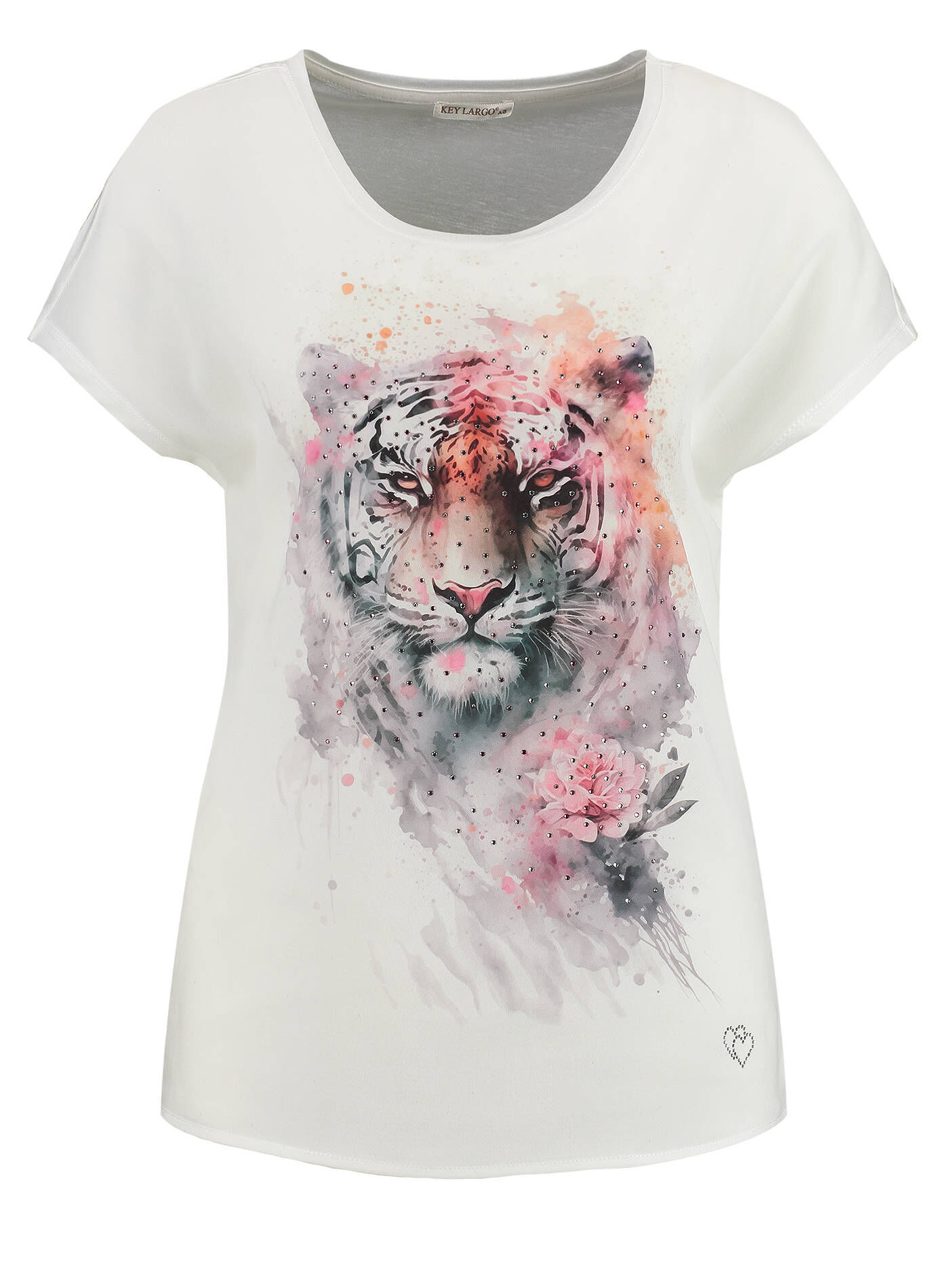 Key Largo| Damen T-Shirt BLOSSOM