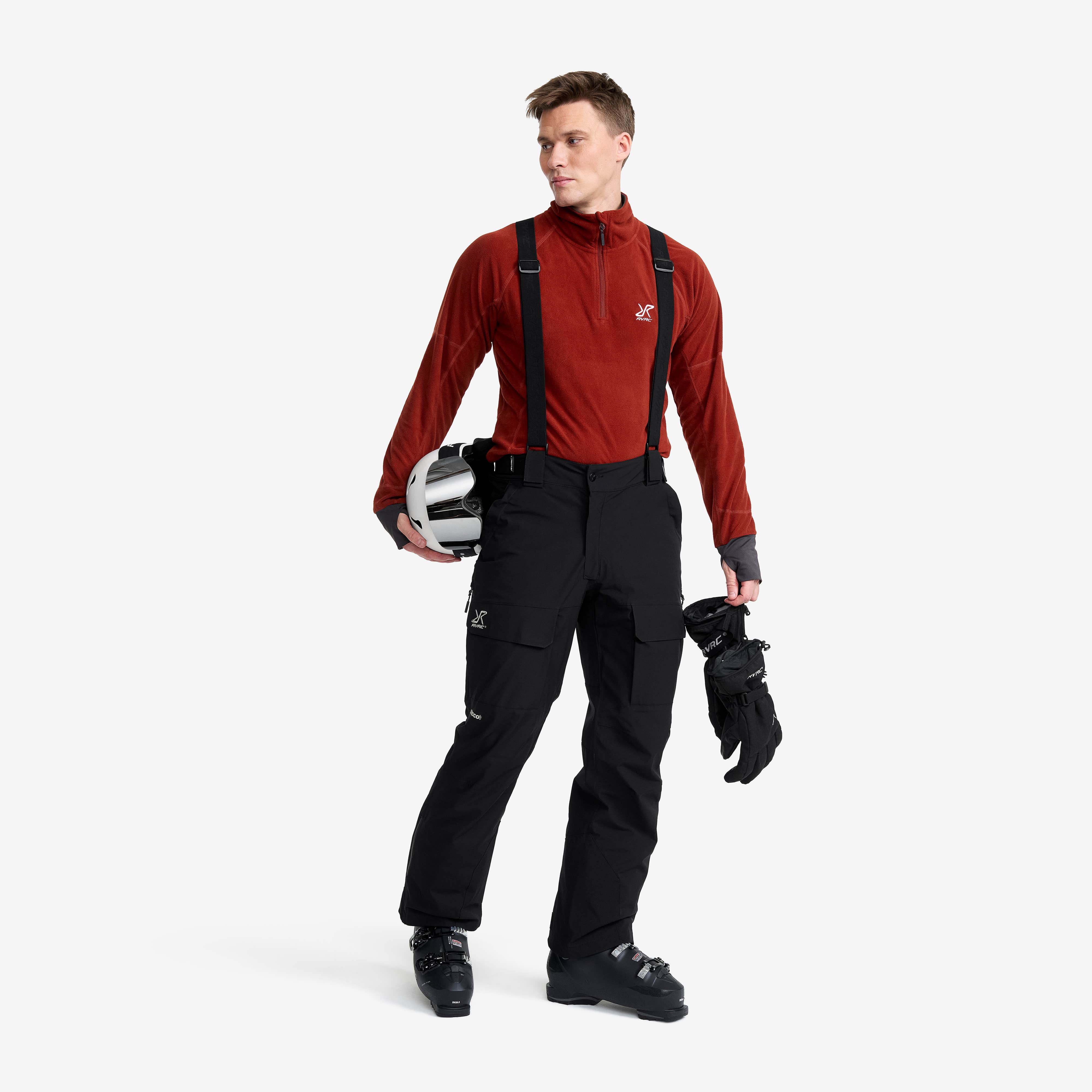 Halo 2L Insulated Ski Pants Herre Black