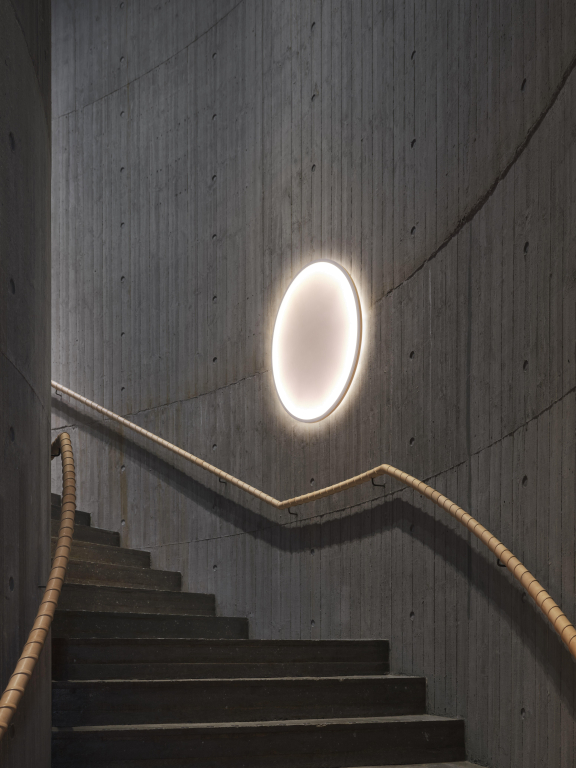 Muuto Calm wandlamp Ø90 zwart