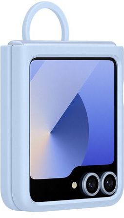 Samsung - Galaxy Flip 6 - Telefoonhoesje - Blauw - Siliconen