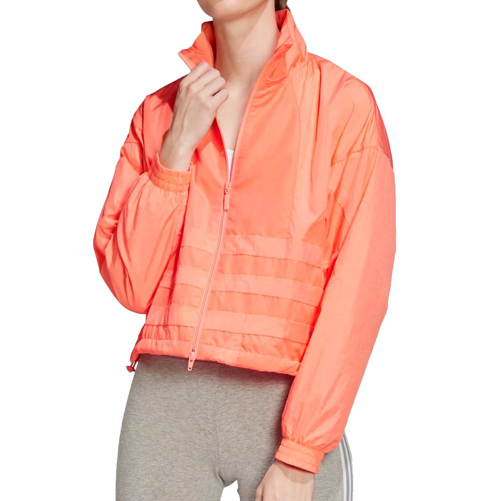 Adidas Veste orange femme Adidas Large Logo