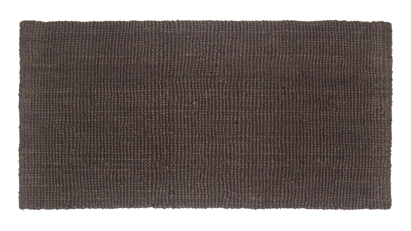 Khulna gulvteppe 70x140 Brunfarget jute vevet