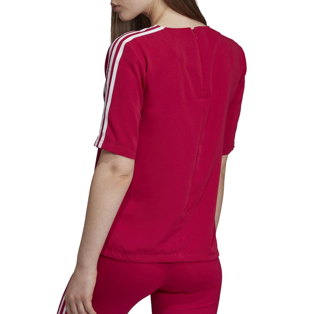Adidas T-shirt Rose Femme Adidas 3 Stripes DV0853