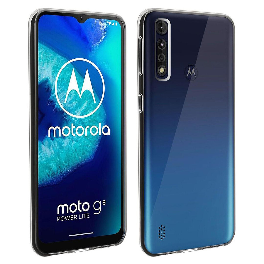 Akashi Coque (transparent) - Motorola G8 Power Lite