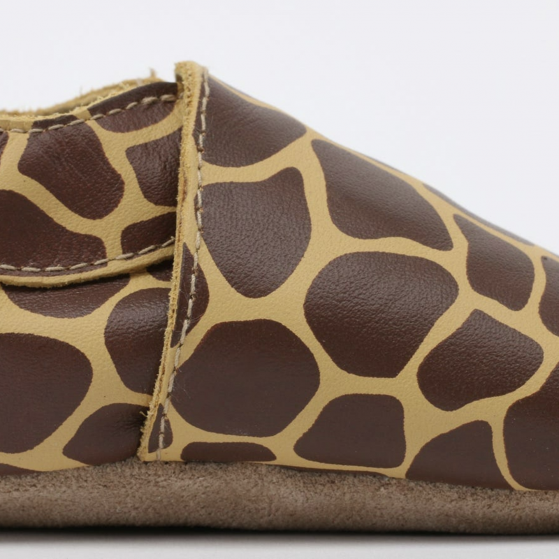 Bobux Bobux chaussons girafe print