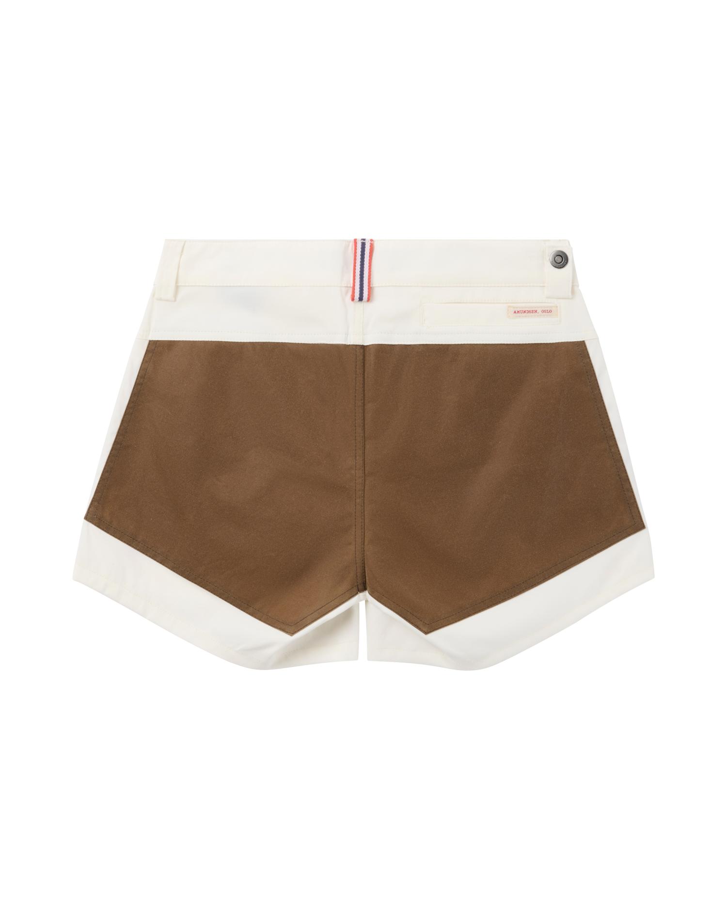 Amundsen 5Incher Field Shorts Womens Off White/Tan