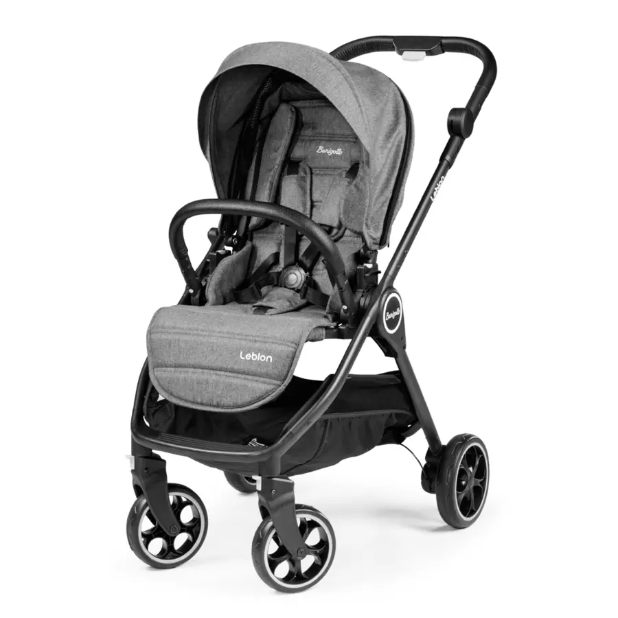 Burigotto Kombikinderwagen 3-in-1 Leblon Light Grey