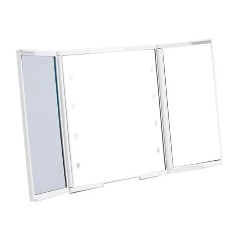 Berilo Make-up Spiegel - LED - 11,5 x 9,5 cm - vergrotend