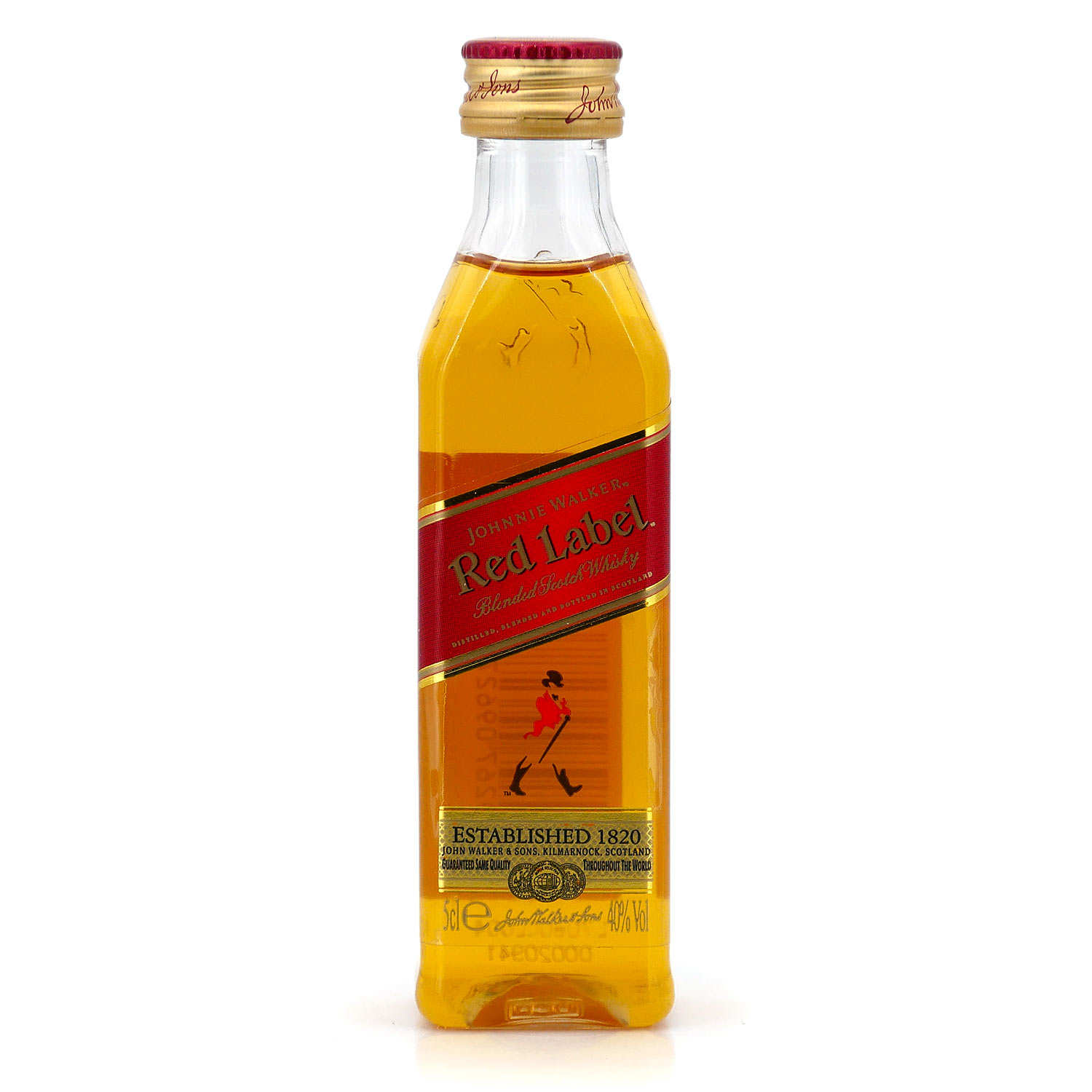Whisky Johnnie Walker Red Label - Mignonnette - 40%
