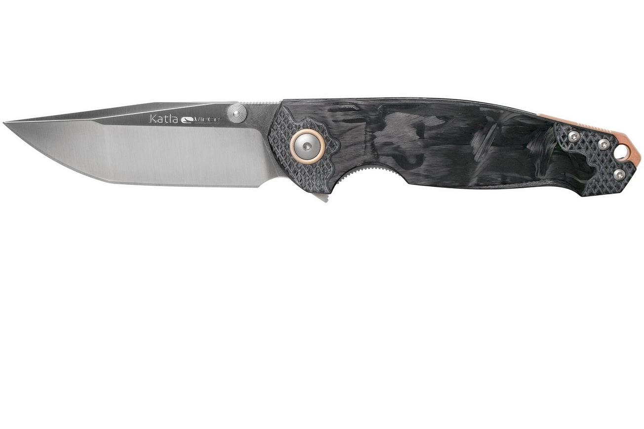 Viper Katla V5980FCM3D Satin, 3D Marbled Carbonfiber zakmes, Jesper Voxnaes design