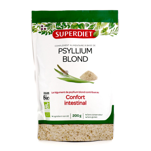 Super Diet Psyllium Blond Bio 200 g