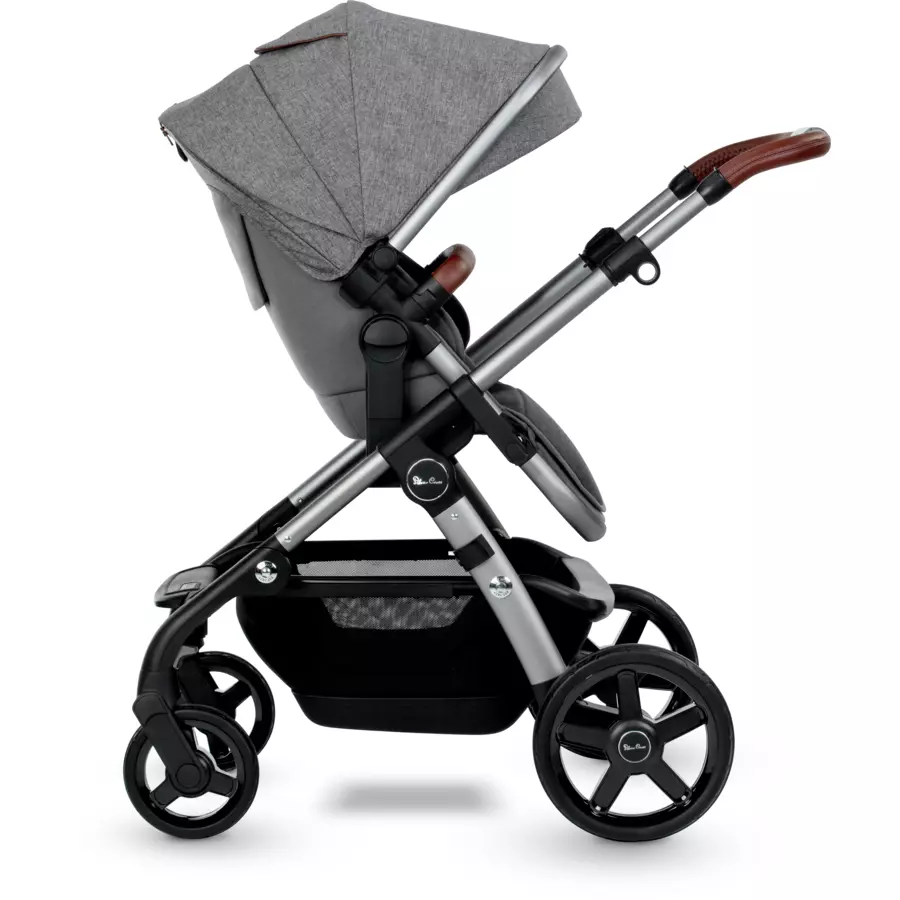 Silver Cross Kombikinderwagen Wave Zinc Grau