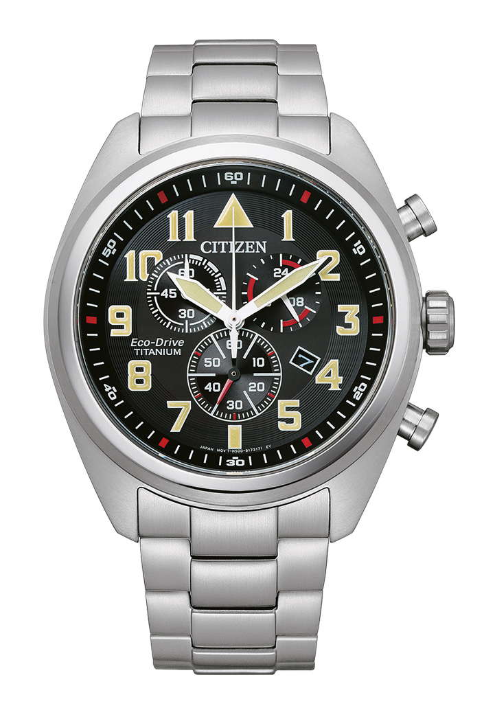 Citizen Eco-Drive Super Titanium Herrenchronograph