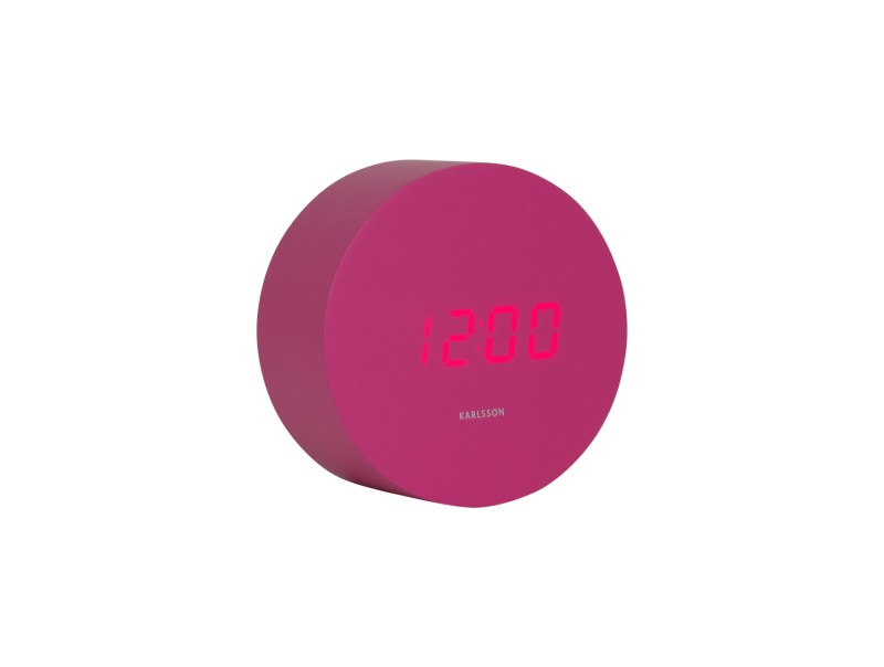 Alarm Clock Spry Round KA5981BP Bright pink