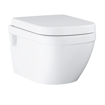Grohe hangend toilet Ceramic met softclose wc bril