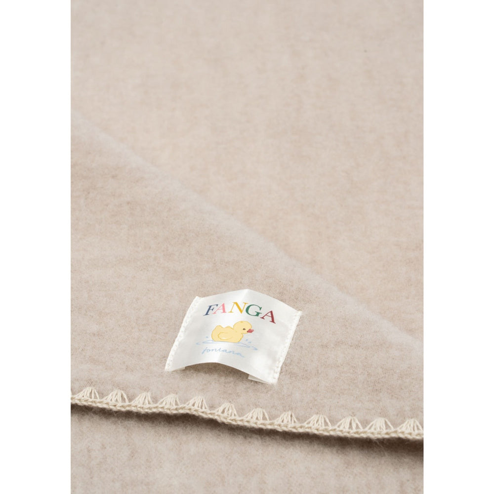 Køb Konges Sløjd Fanga Fontana Oatmeal Melange Erba Uld Fleece Baby Tæppe
