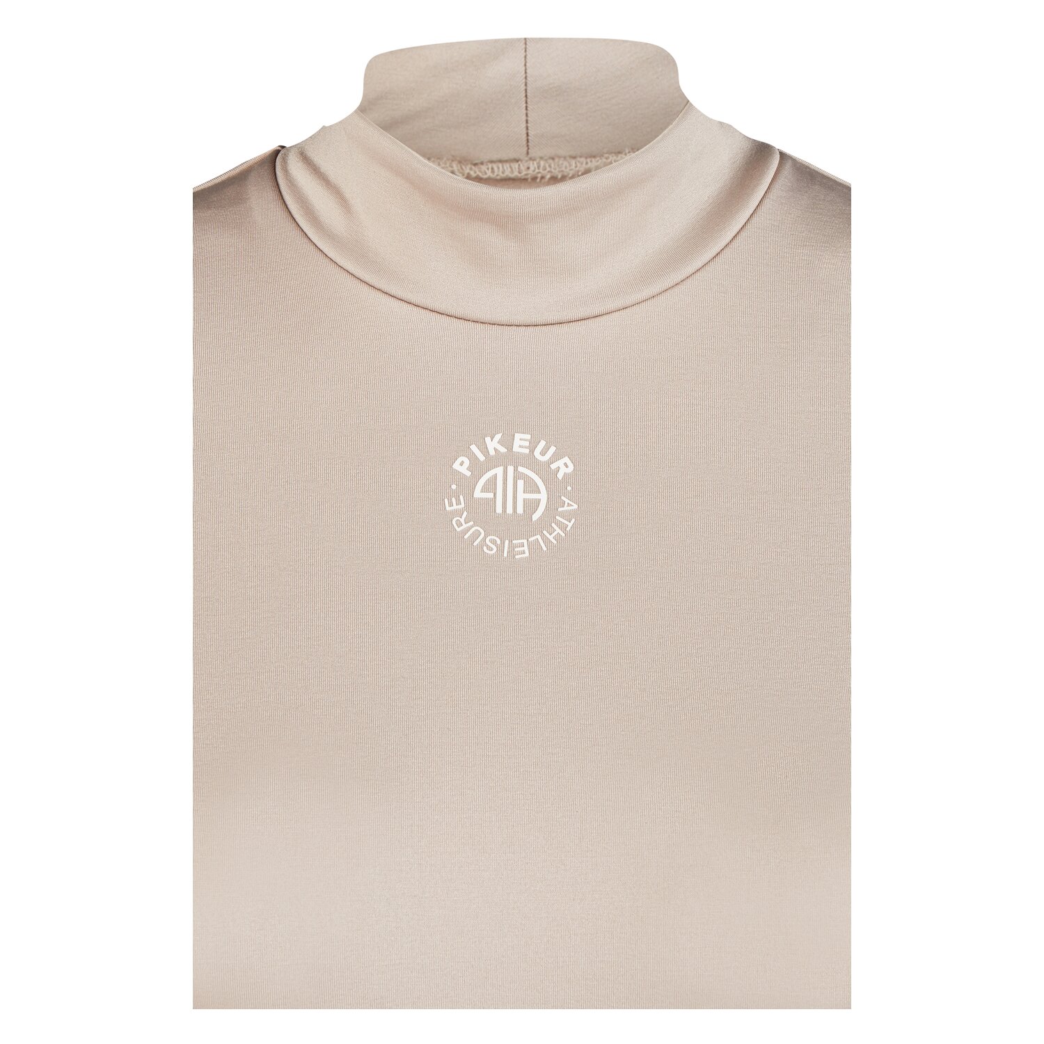 PIKEUR Athleisure Funktions-Shirt mit Stehkragen  - sandstorm