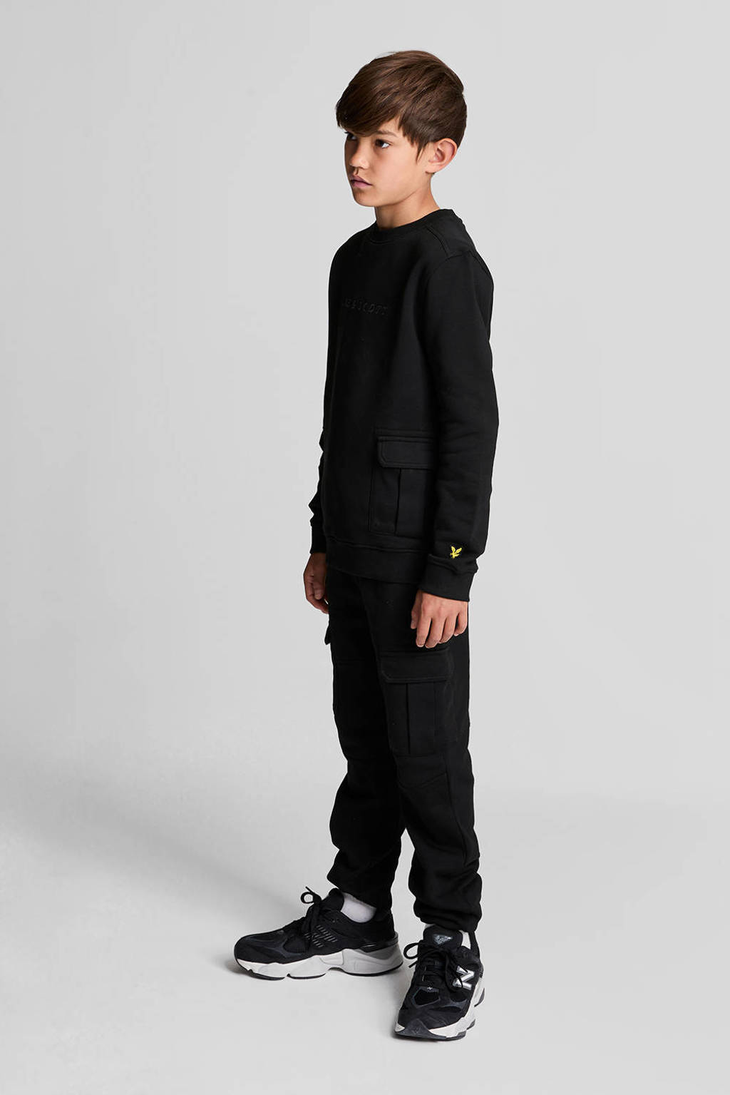 Lyle & Scott joggingbroek zwart